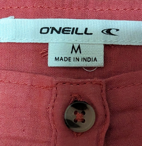 NWT O'Neill Lexie Sleeveless Mauve Embroidered Eyelet Top Size Medium - Picture 8 of 8